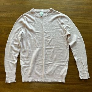 ⚡️ 5/$10 A New Day Soft Pink Crew Neck Sweater Small